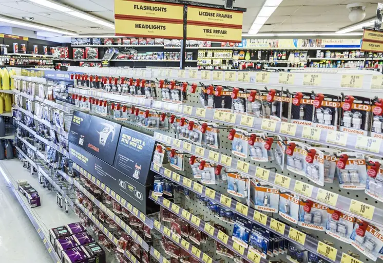 Field research in an automotive parts store
